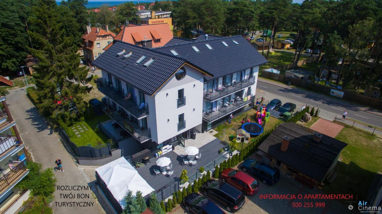 Ferienwohnung La Perla Krynica Morska Exterior foto