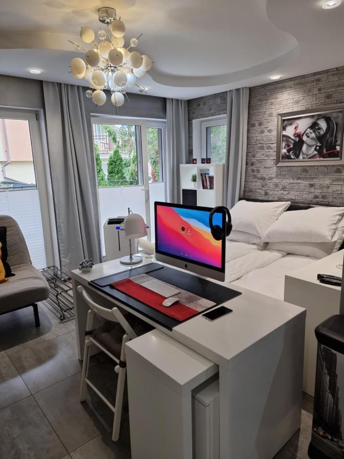 Ferienwohnung La Perla Krynica Morska Exterior foto