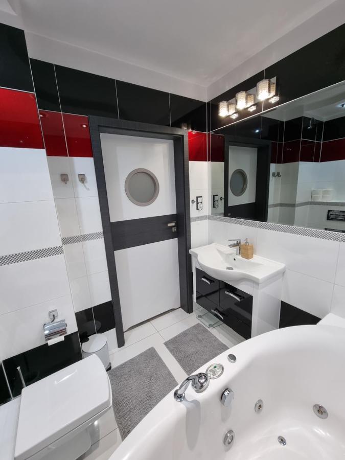 Ferienwohnung La Perla Krynica Morska Exterior foto