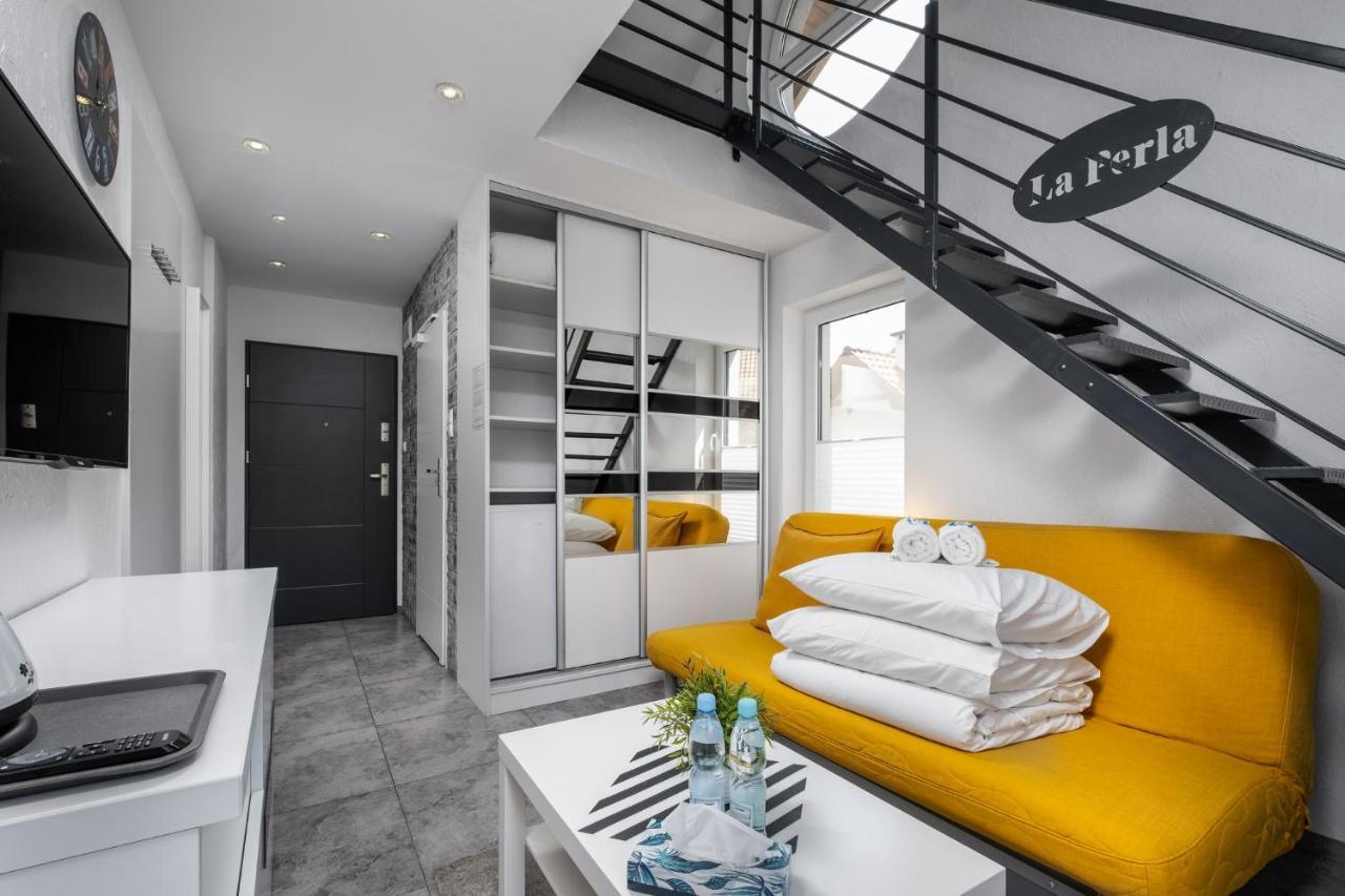 Ferienwohnung La Perla Krynica Morska Exterior foto