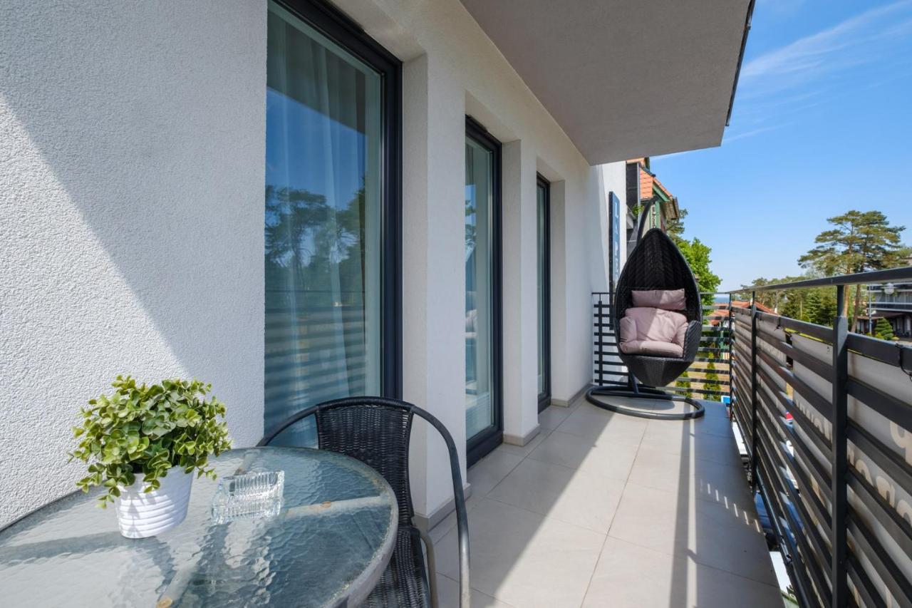 Ferienwohnung La Perla Krynica Morska Exterior foto