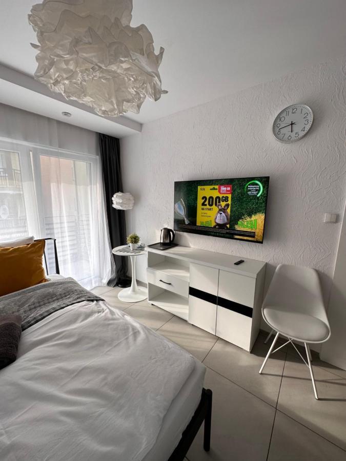 Ferienwohnung La Perla Krynica Morska Exterior foto