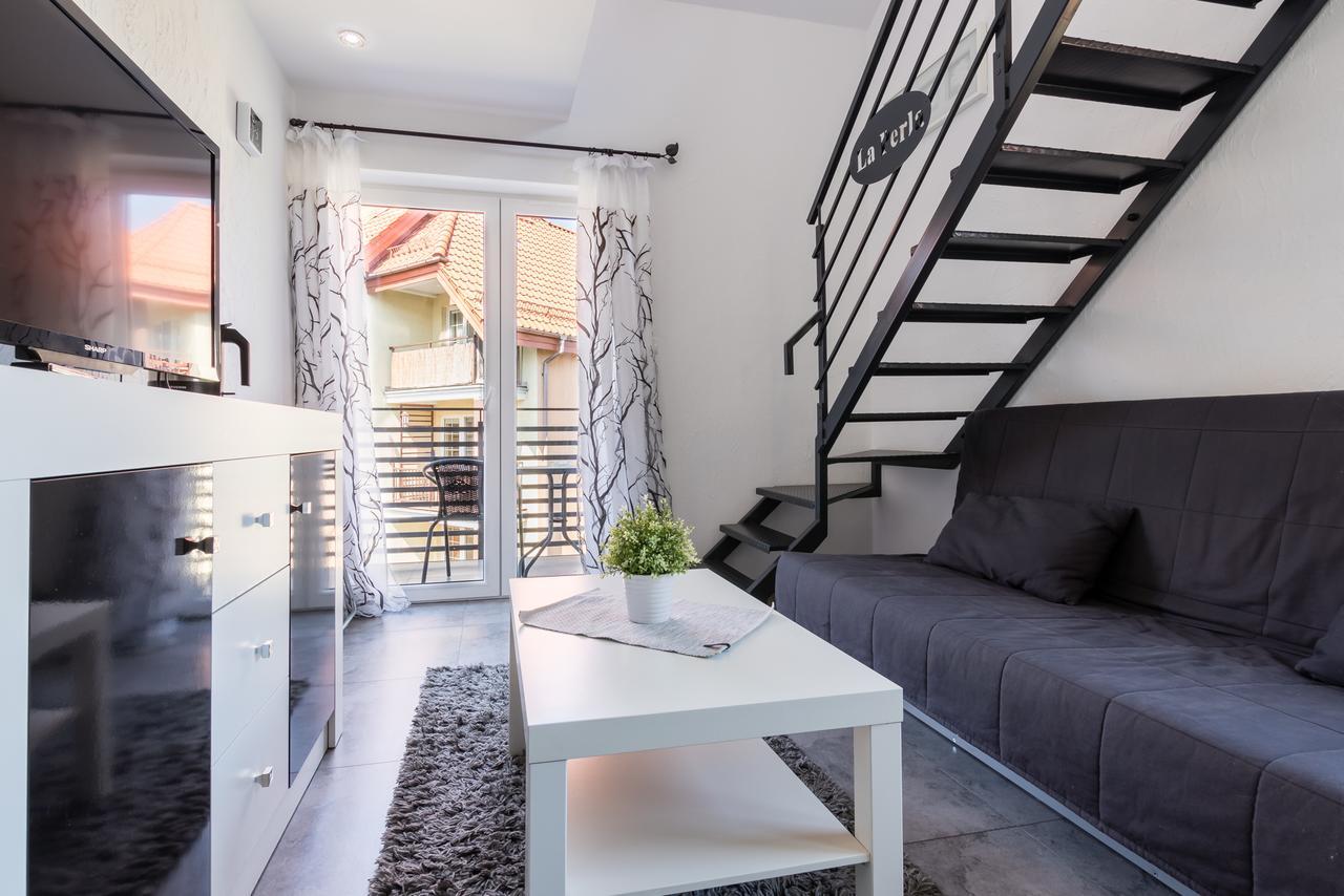 Ferienwohnung La Perla Krynica Morska Exterior foto
