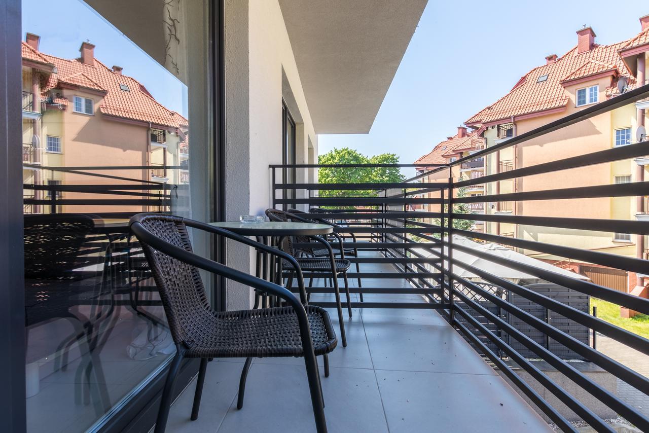 Ferienwohnung La Perla Krynica Morska Exterior foto